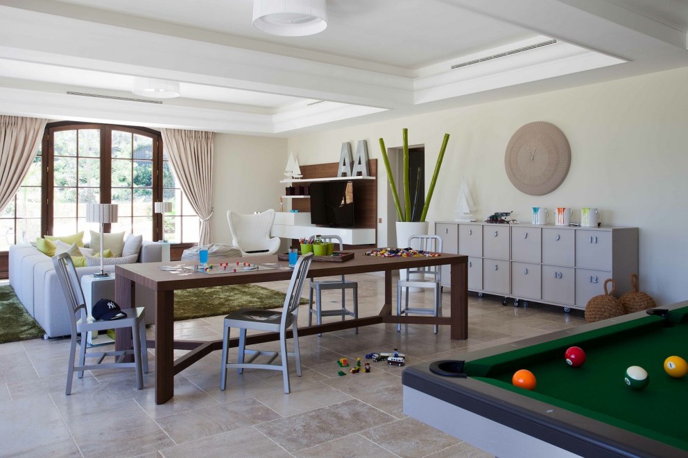 South of France | Sophisticated play room | Interior Designers